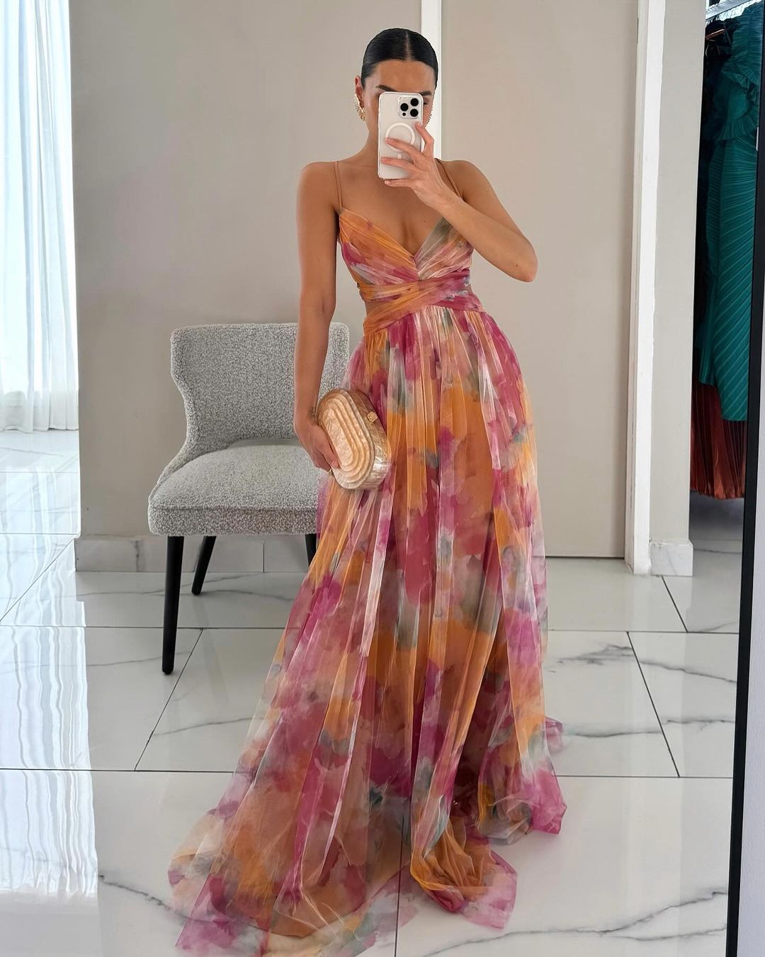 W&N™ | Flowing Floral Maxi Dress