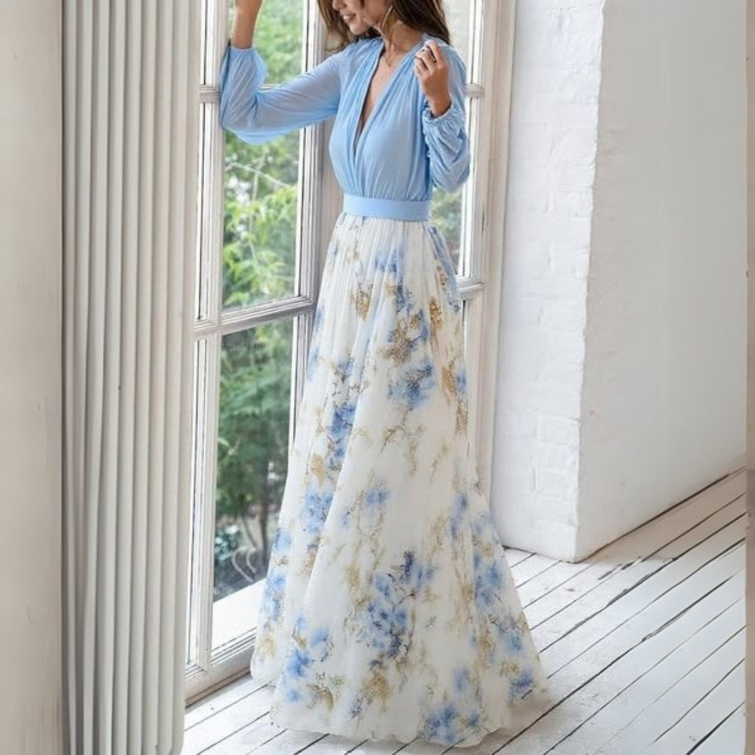 W&N™ | Elegant Floral Maxi Dress