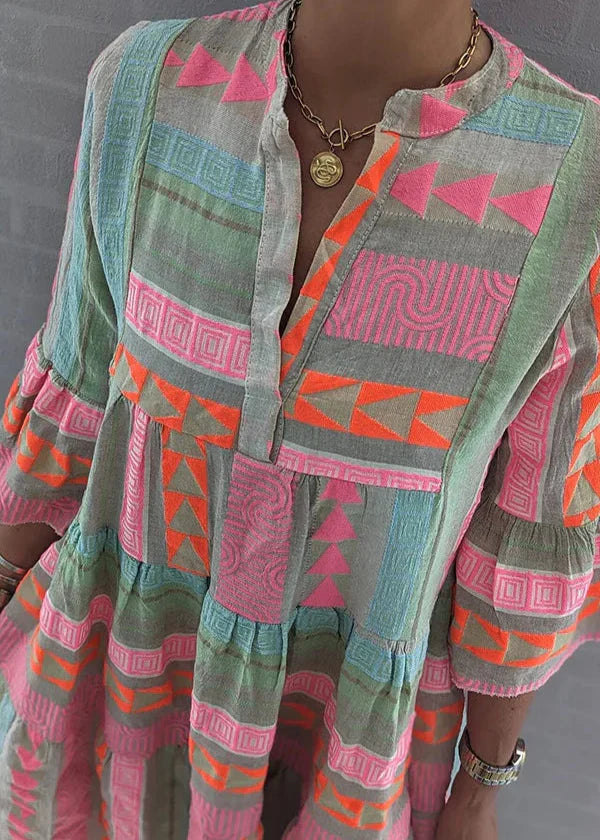 W&N™ | Breathable Cotton Hemp Summer Dress