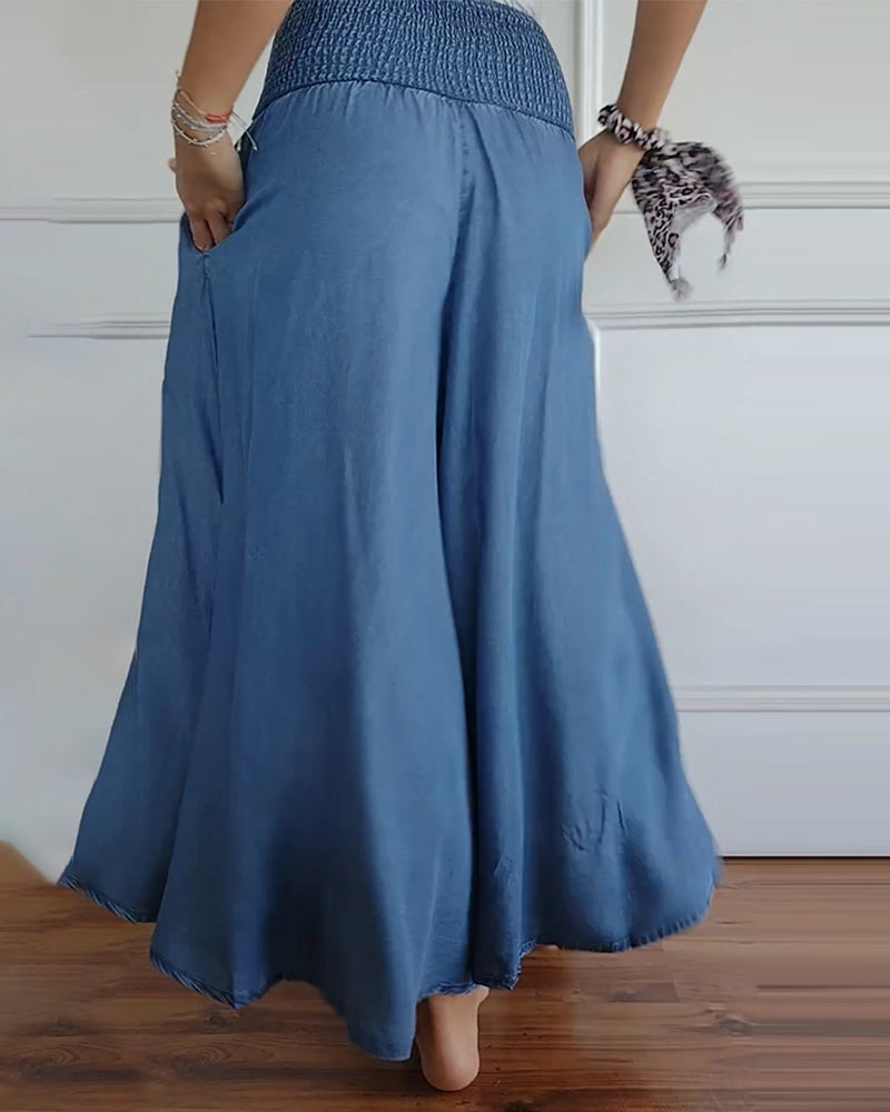 W&N™ | Flowy Smocked Waist Pants