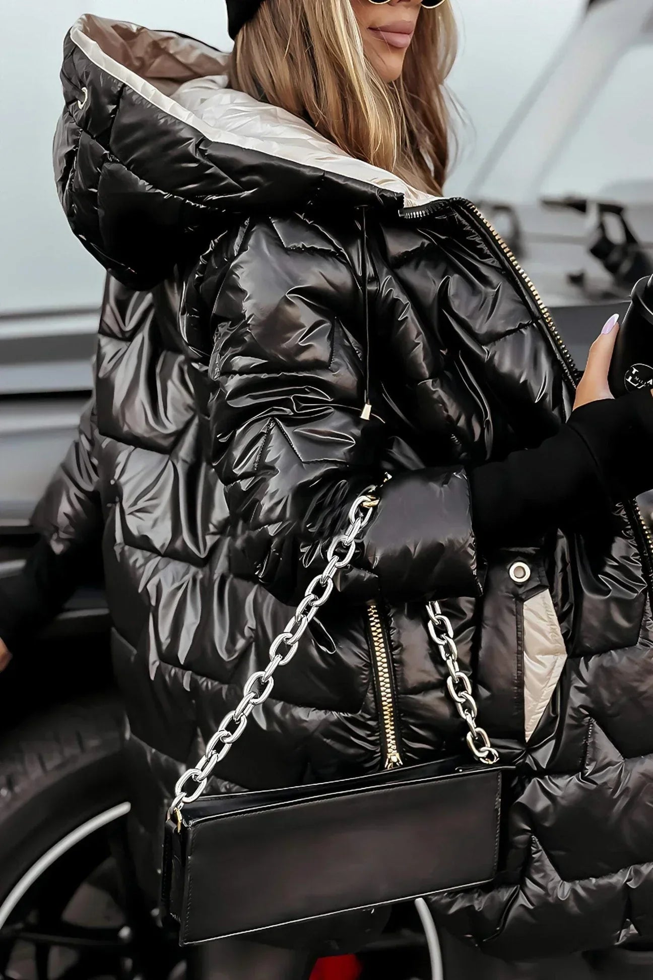 W&N™ | Elegant Winter Coat with Hood and Padding
