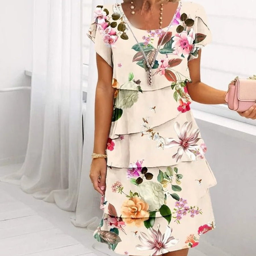 W&N™ | Graceful Floral Elegance Dress