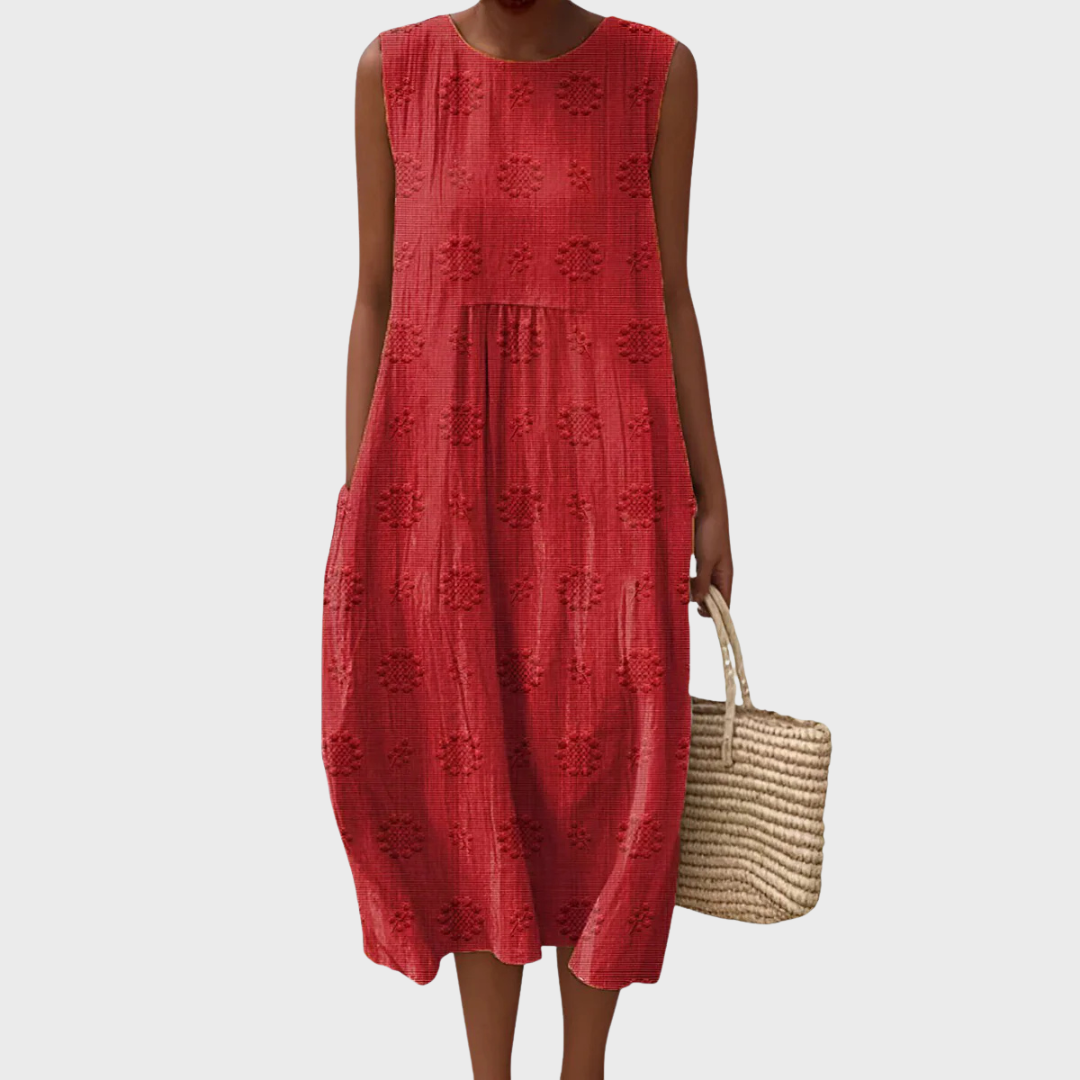 W&N™ | Embroidered Cotton Dress