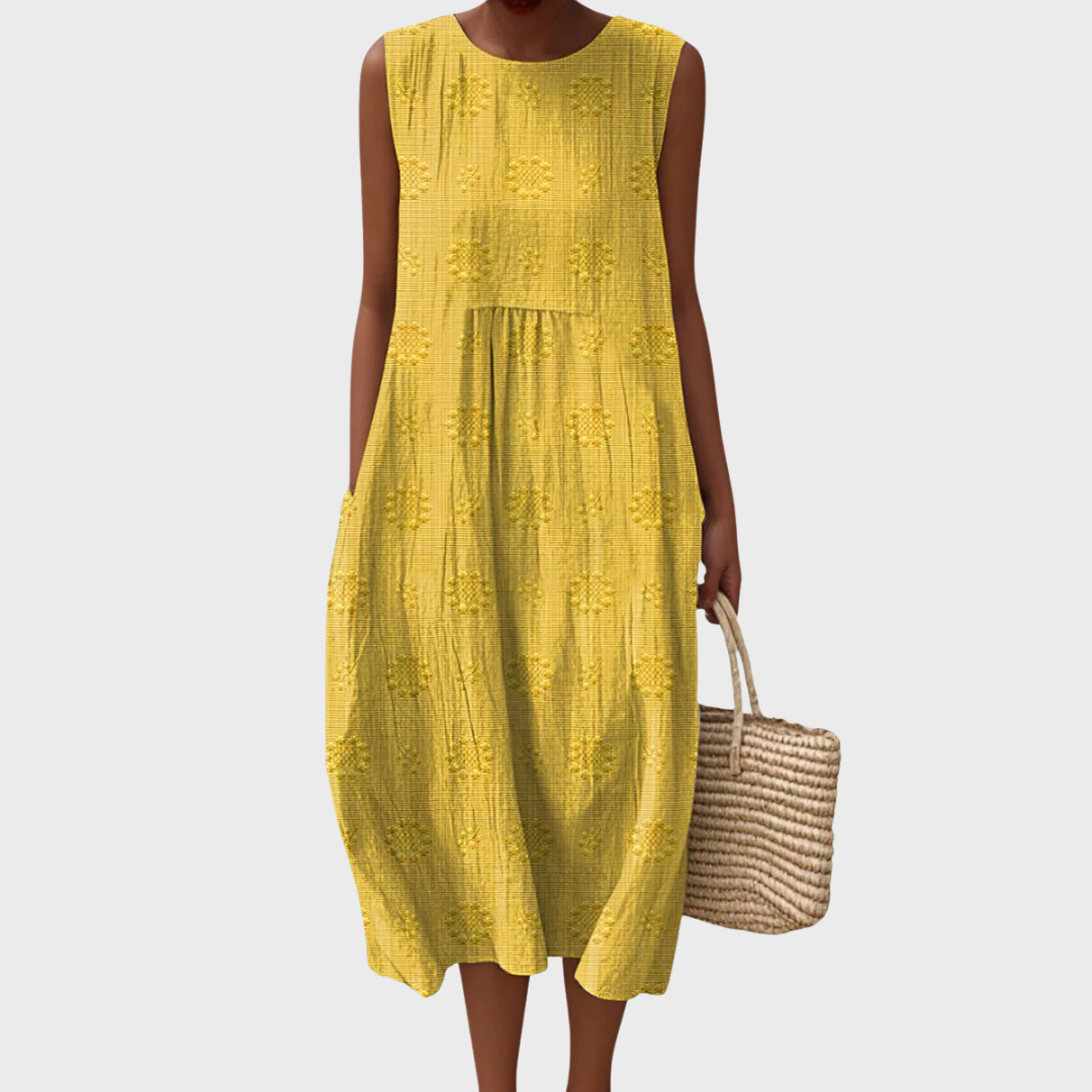W&N™ | Embroidered Cotton Dress