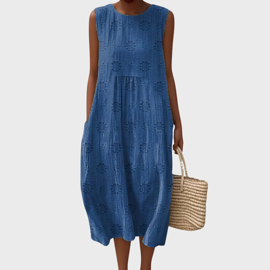 W&N™ | Embroidered Cotton Dress