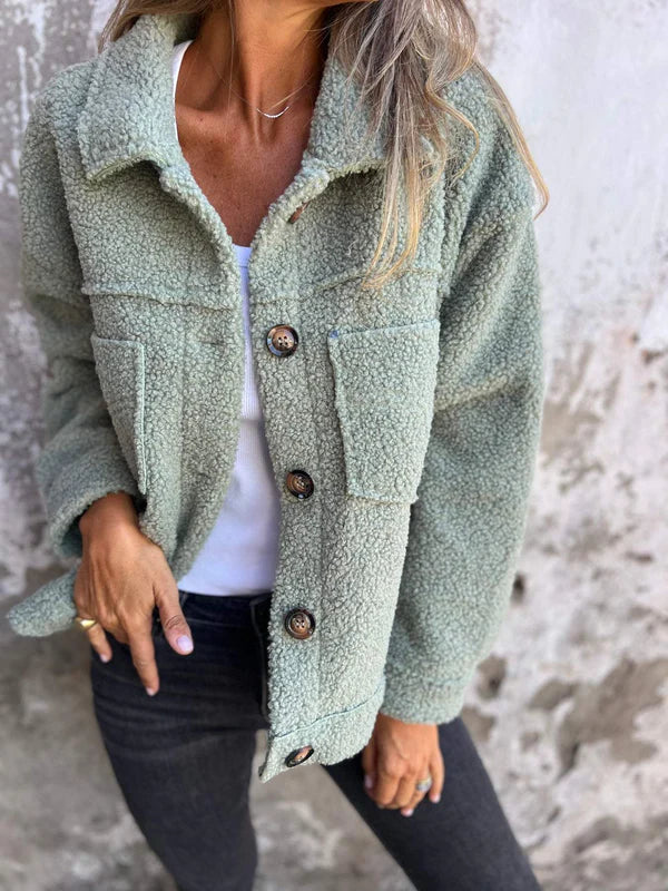 W&N™ | Stylish Short Wool Jacket with Lapels