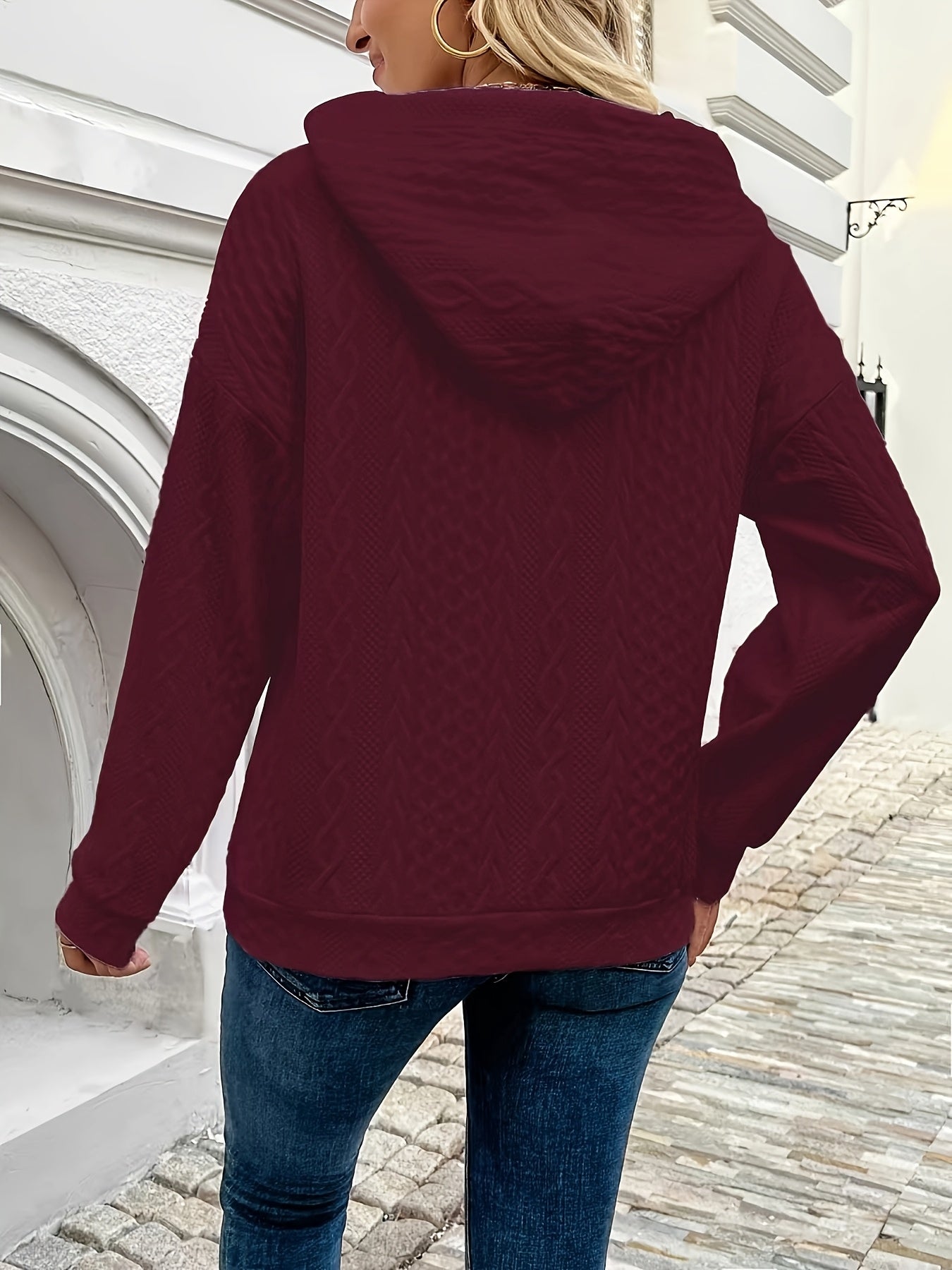 W&N™ |Sweater with cable texture