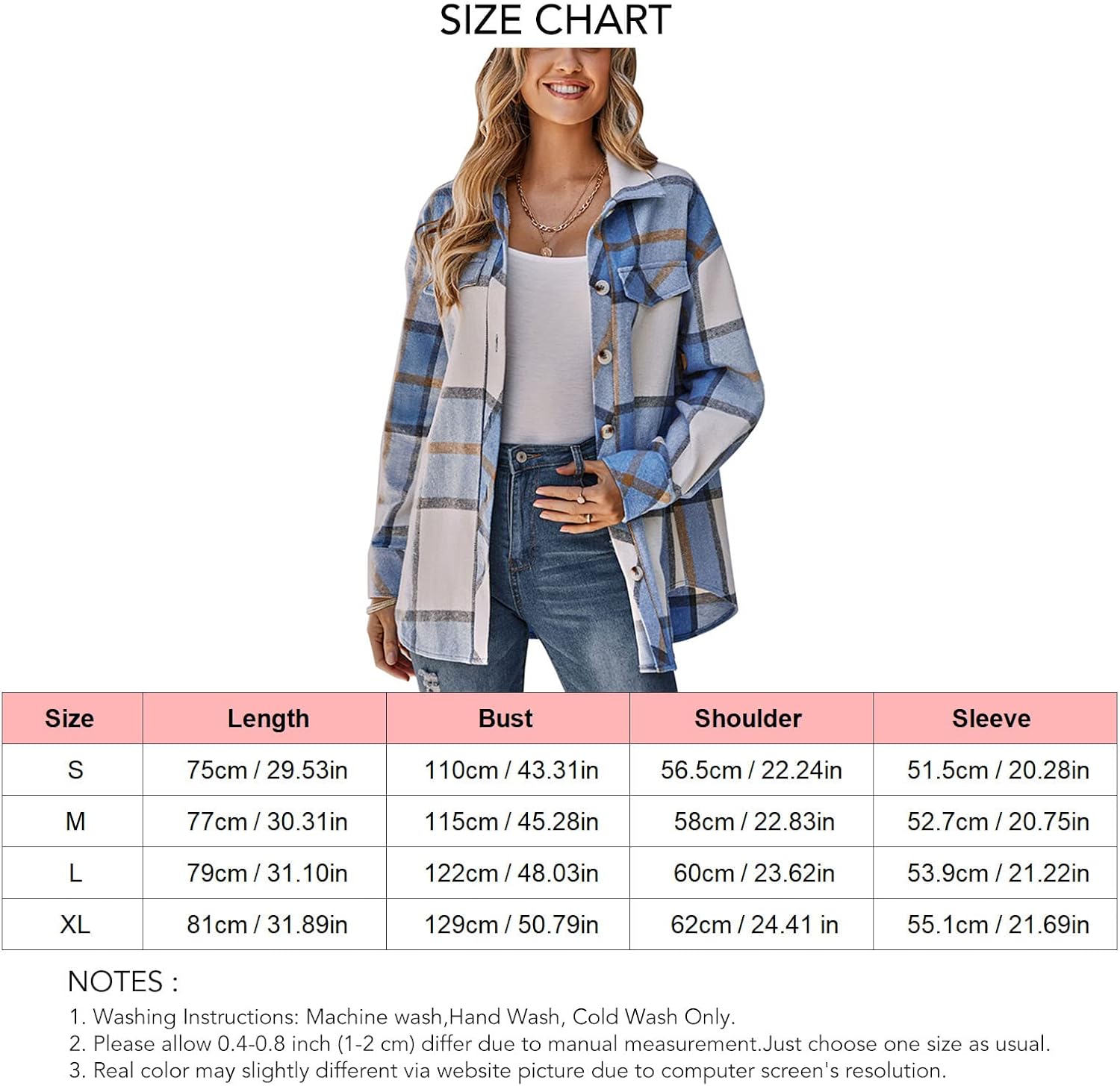 W&N™ | Women's Plaid Coat