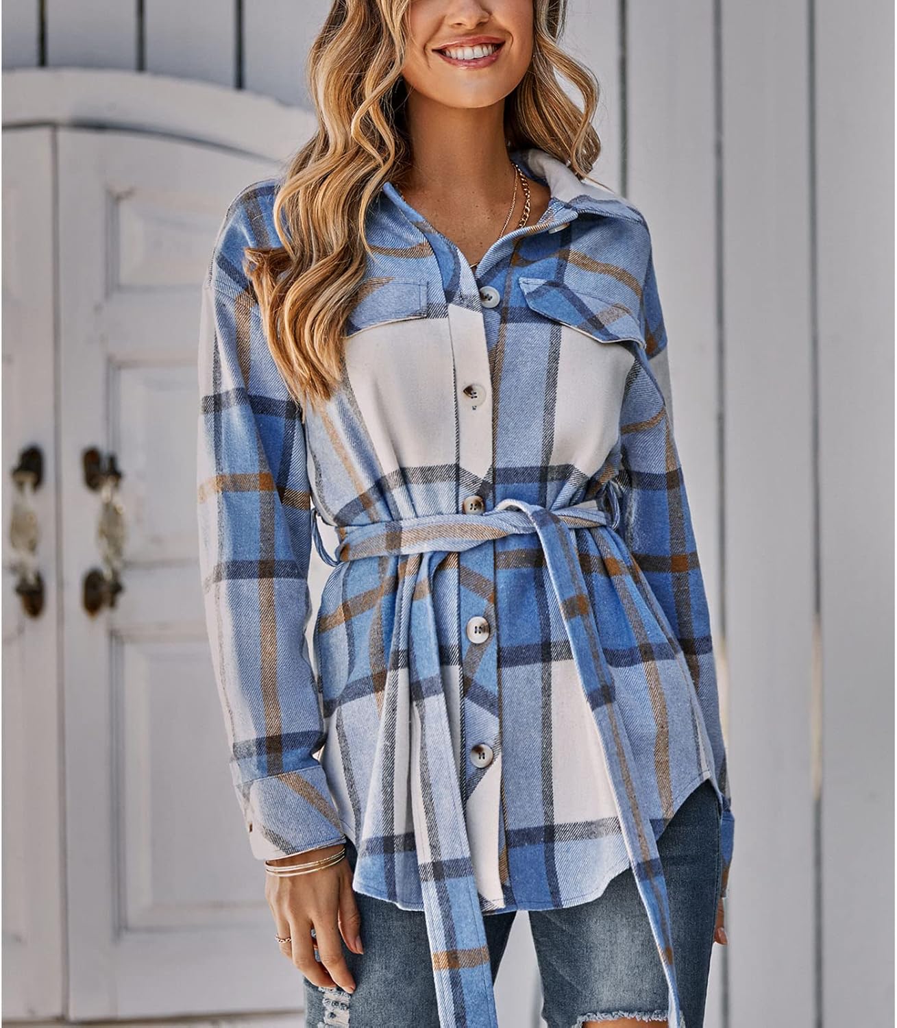 W&N™ | Women's Plaid Coat