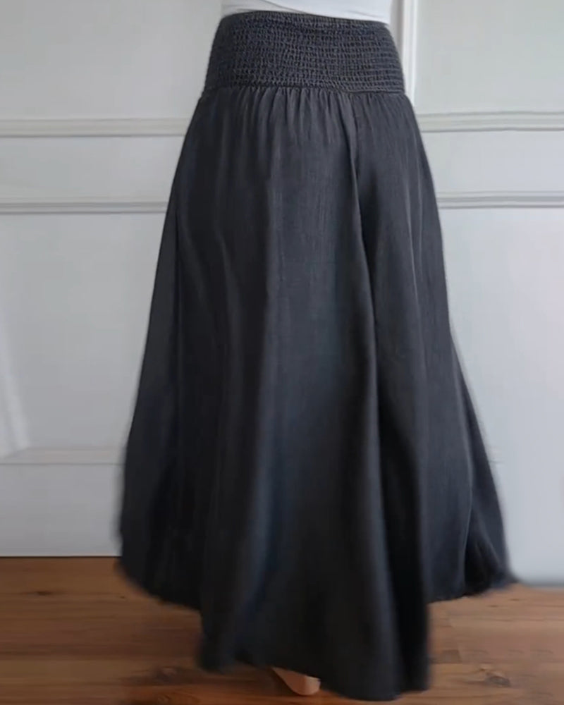 W&N™ | Flowy Smocked Waist Pants