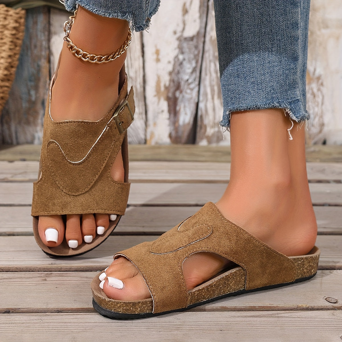W&N™ | Comfortable Summer Slip-On Sandals
