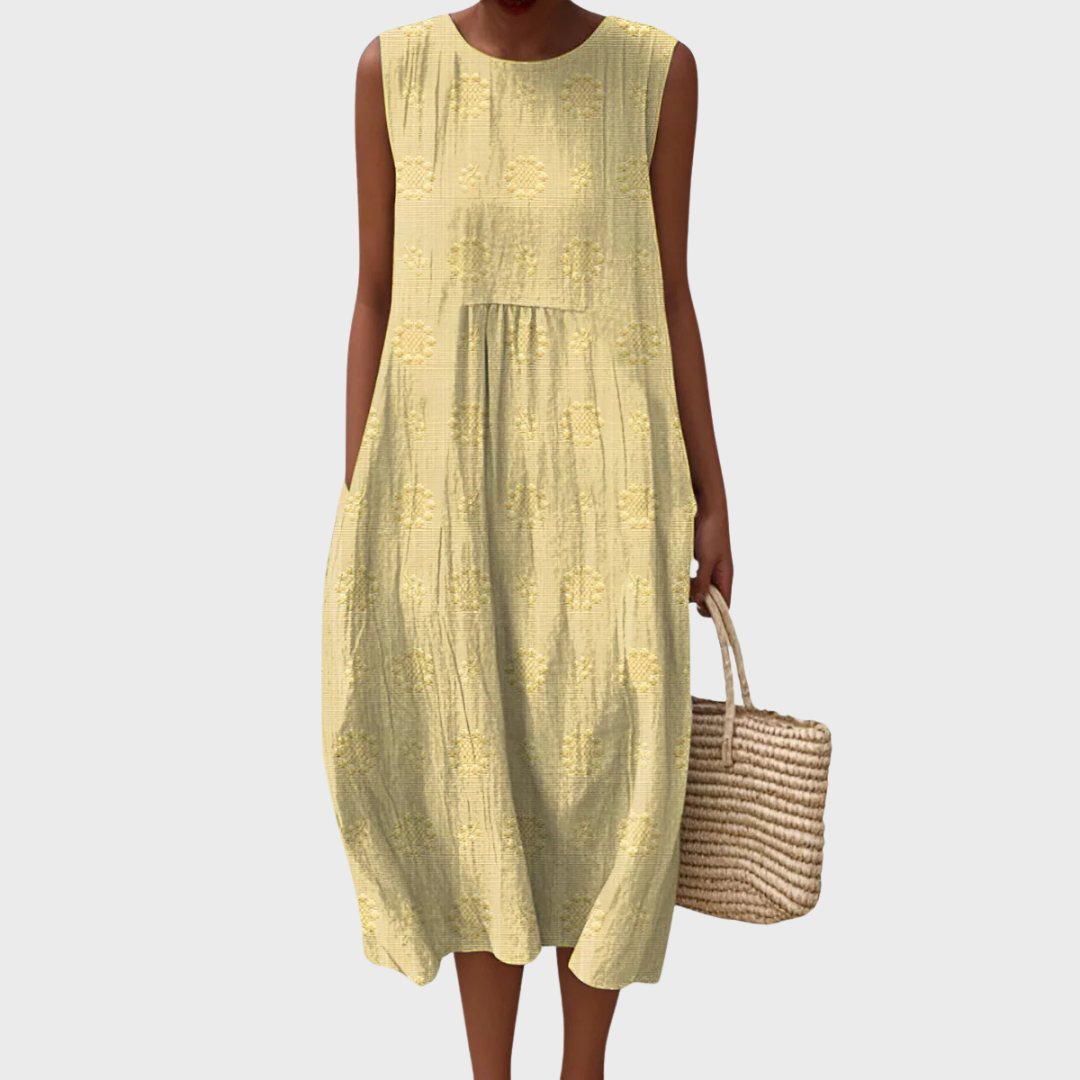 W&N™ | Embroidered Cotton Dress
