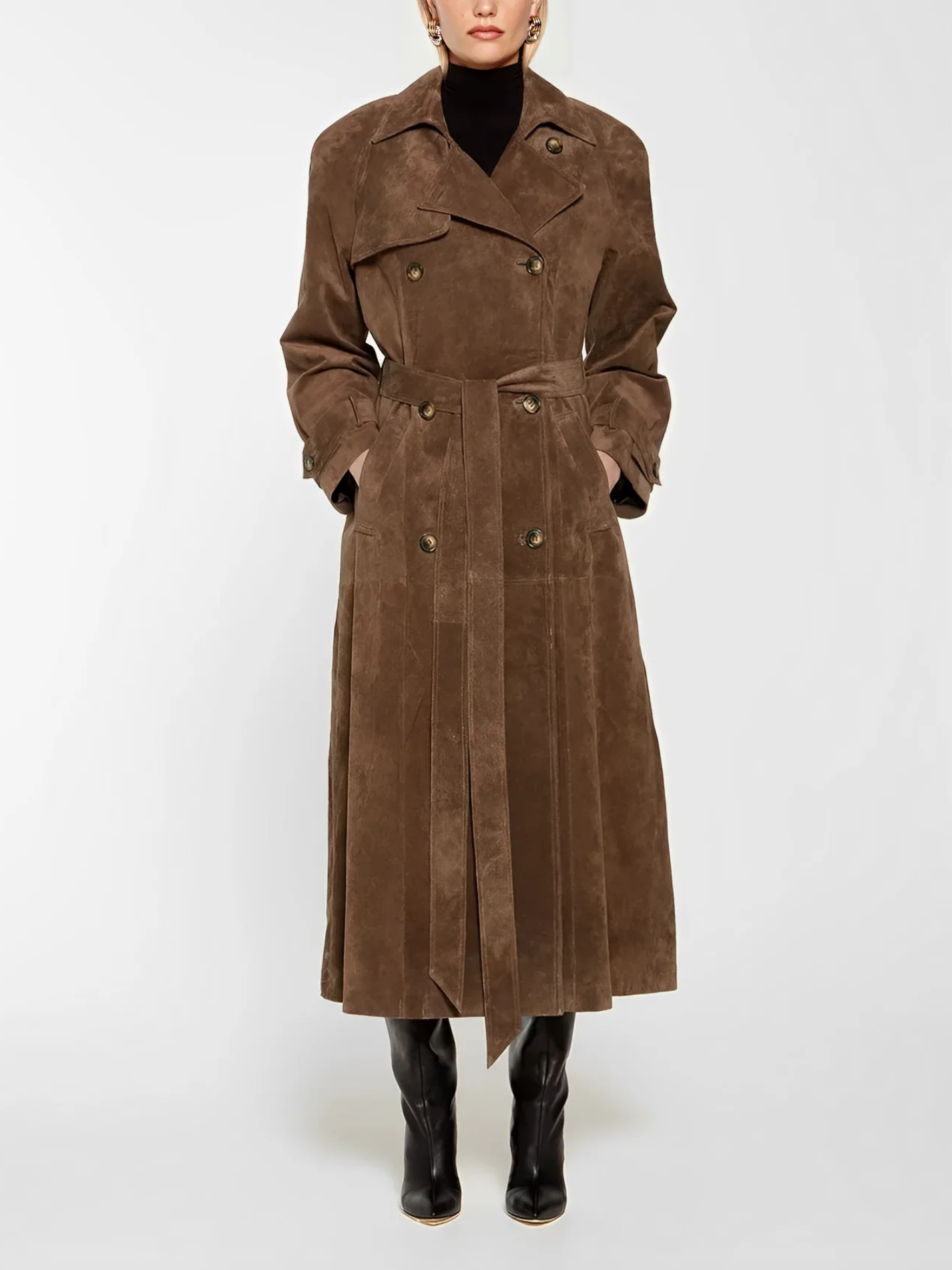 W&N™ | Double-Breasted Trench Coat