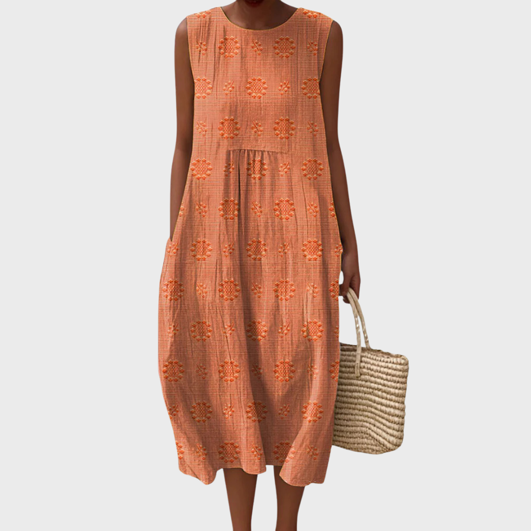 W&N™ | Embroidered Cotton Dress