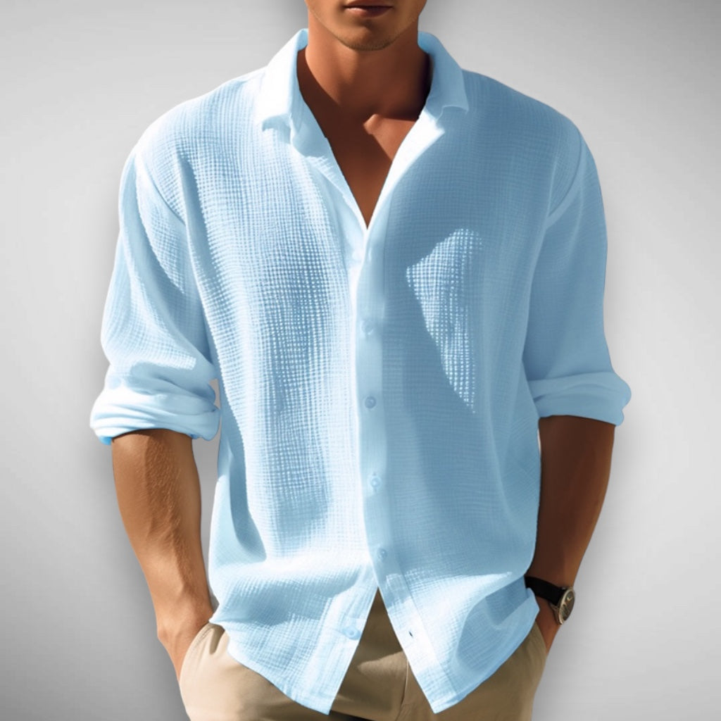 W&N™ | Lightweight Casual Textured Shirt
