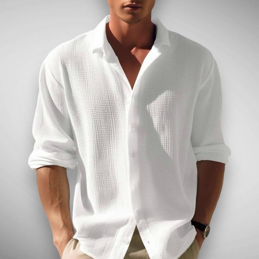 W&N™ | Lightweight Casual Textured Shirt