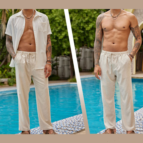 W&N™ | Stylish Relaxed-Fit Drawstring Pants