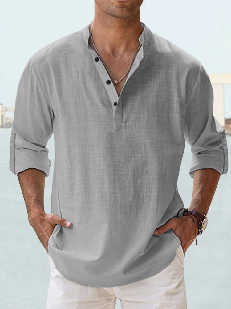 W&N™ | Classic Men's Linen Shirt