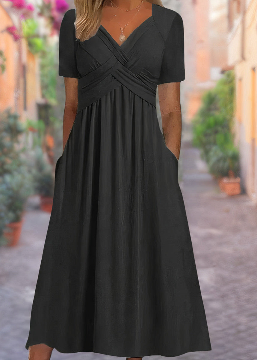 W&N™ | Comfortable V-Neck Dress