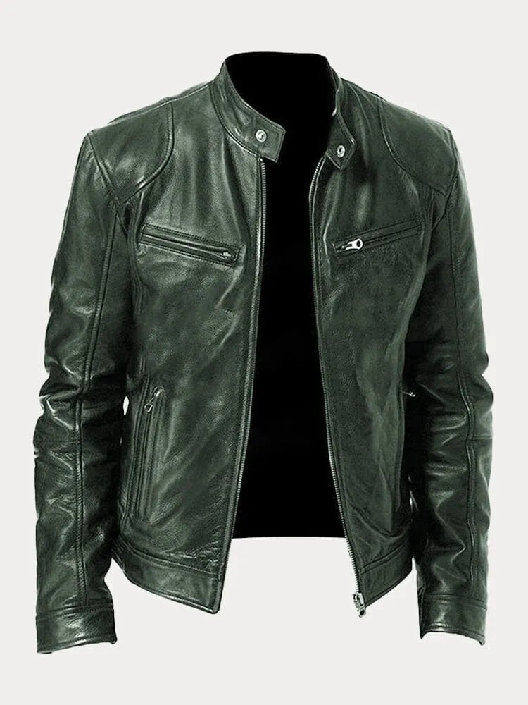 W&N™ | Leather Biker Jacket