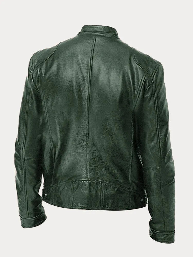 W&N™ | Leather Biker Jacket