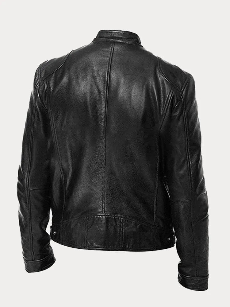 W&N™ | Leather Biker Jacket