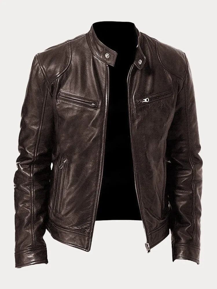 W&N™ | Leather Biker Jacket