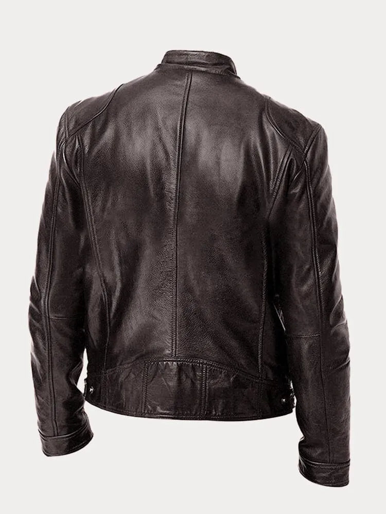 W&N™ | Leather Biker Jacket