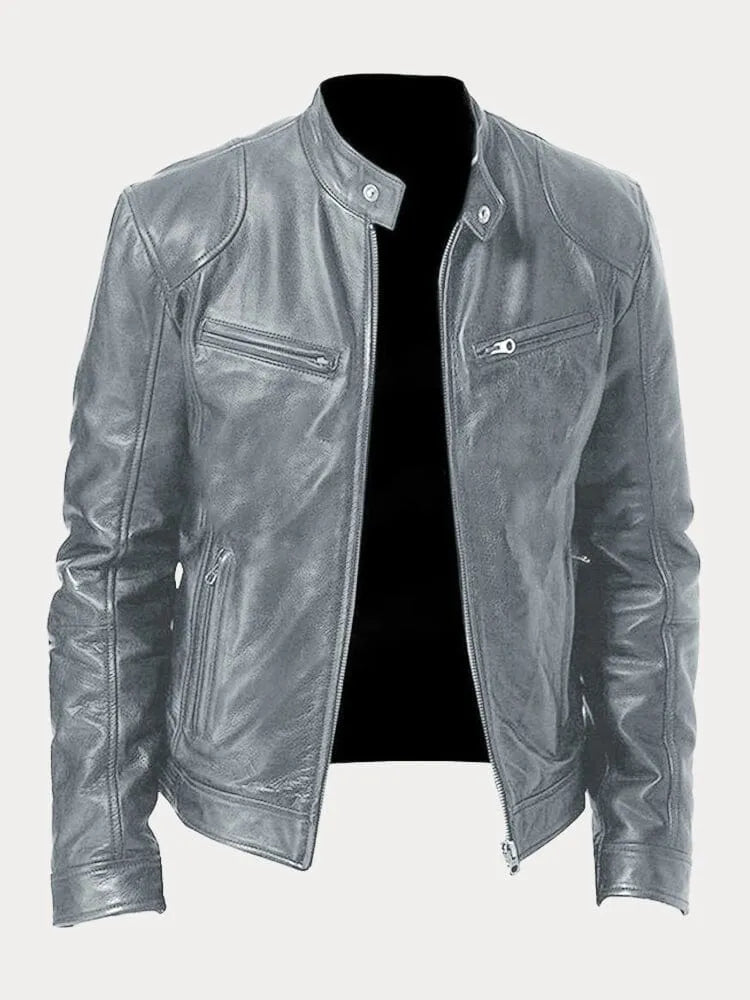 W&N™ | Leather Biker Jacket