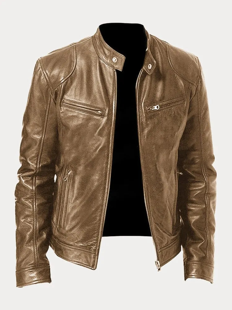 W&N™ | Leather Biker Jacket