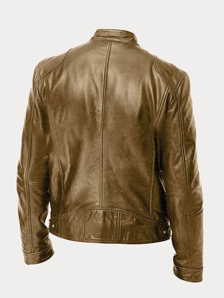 W&N™ | Leather Biker Jacket