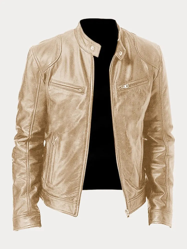 W&N™ | Leather Biker Jacket