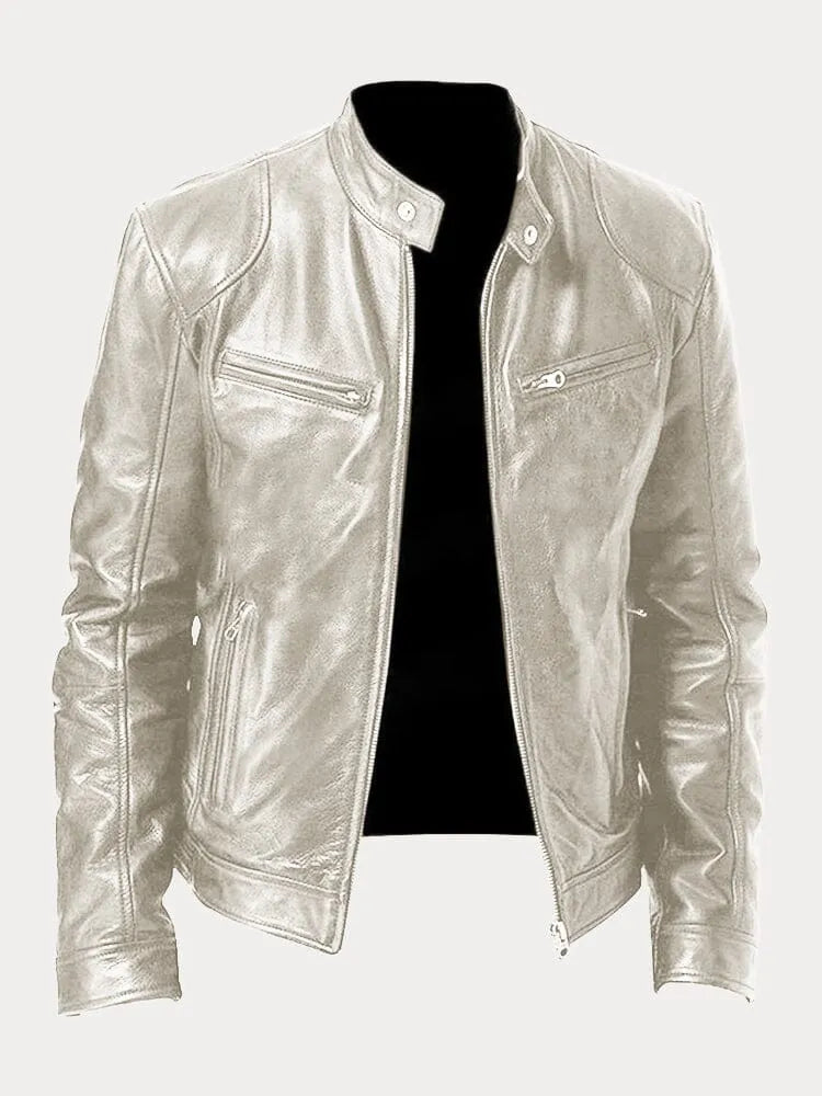 W&N™ | Leather Biker Jacket