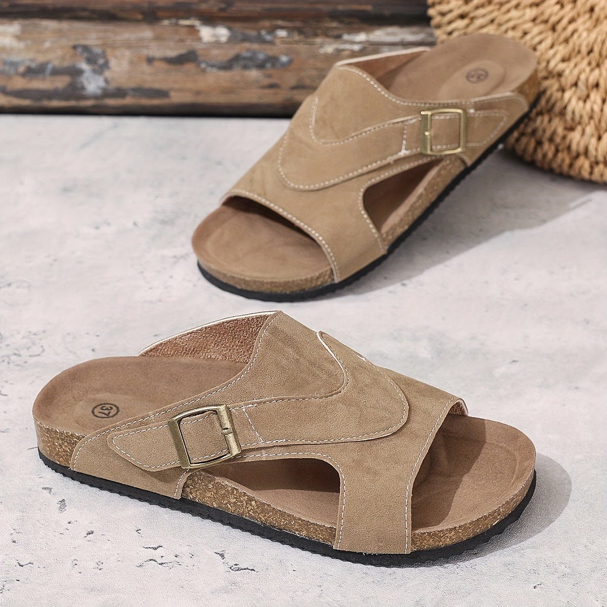 W&N™ | Comfortable Summer Slip-On Sandals