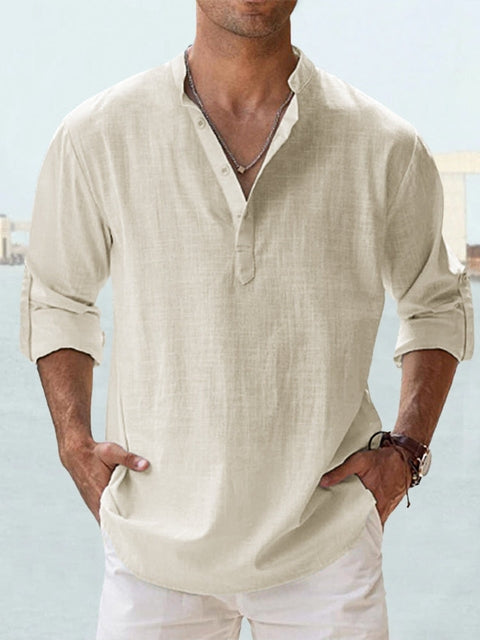 W&N™ | Classic Men's Linen Shirt