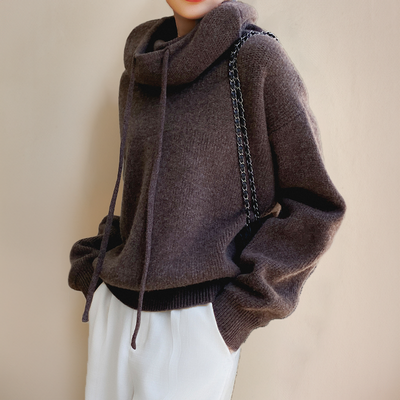 W&N™ | Luxe Merino Wool Hoodie Elegance