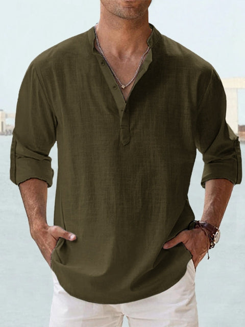 W&N™ | Classic Men's Linen Shirt
