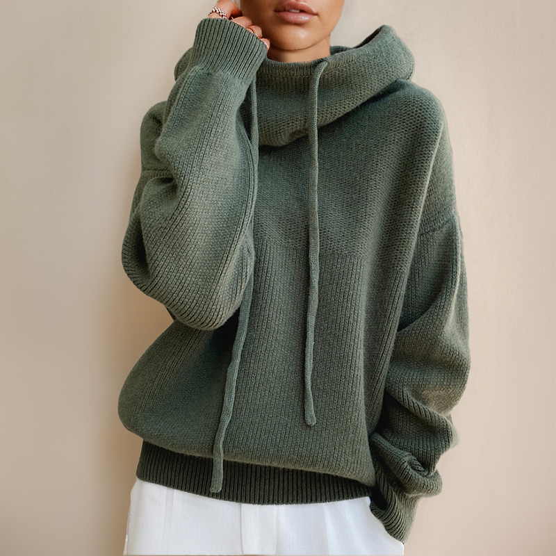 W&N™ | Luxe Merino Wool Hoodie Elegance