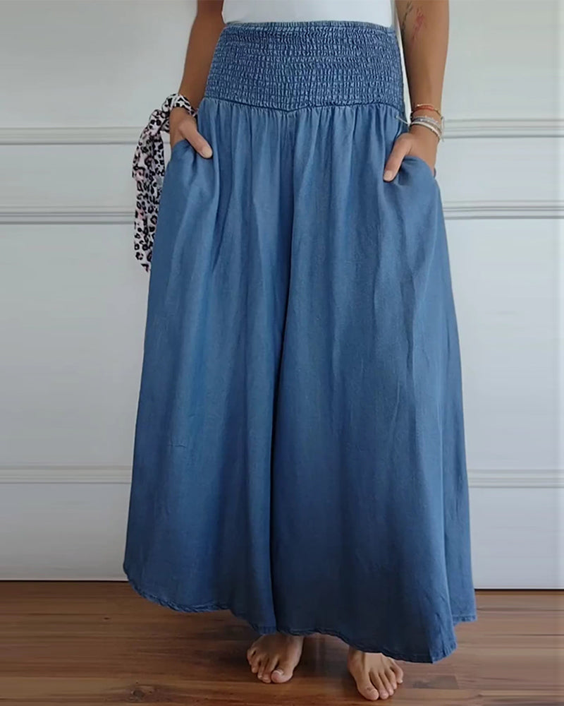 W&N™ | Flowy Smocked Waist Pants