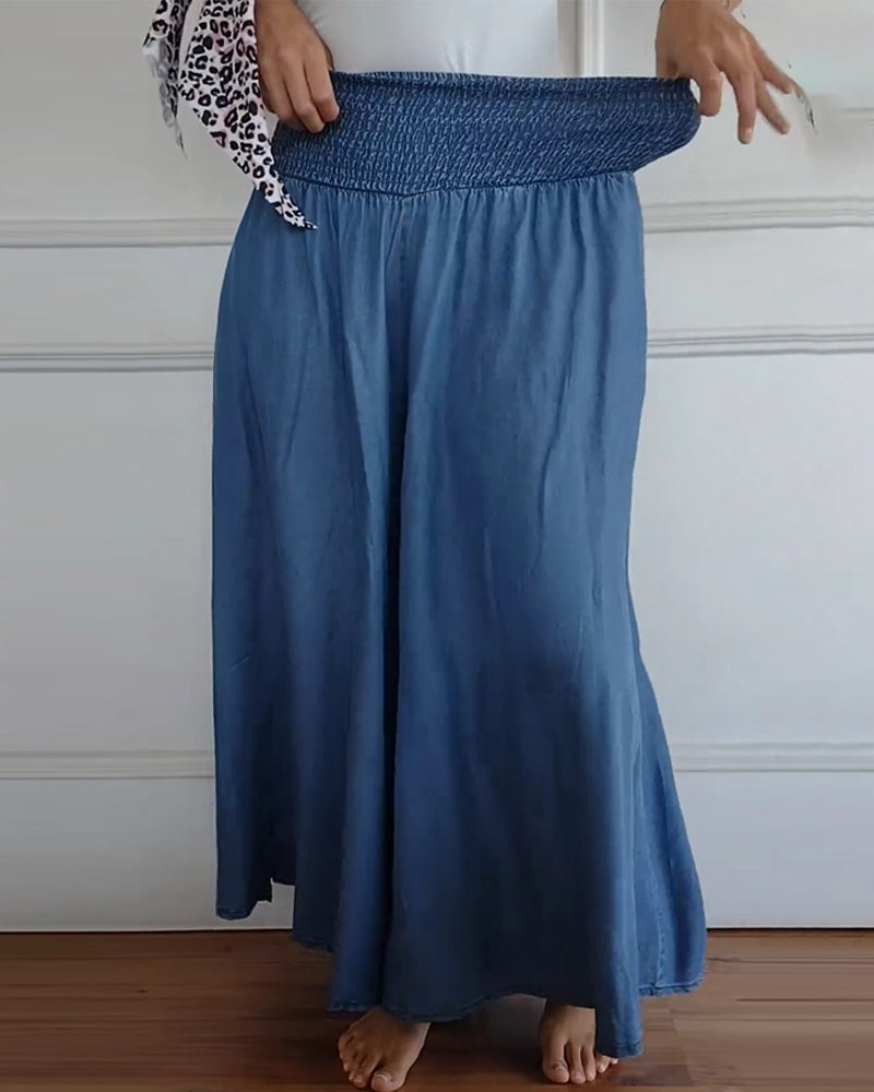 W&N™ | Flowy Smocked Waist Pants