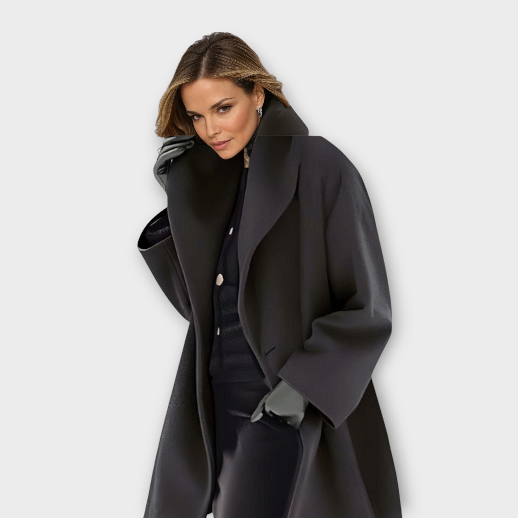 W&N™ | Luxury Windbreaker Coat with Elegant Warmth & Style