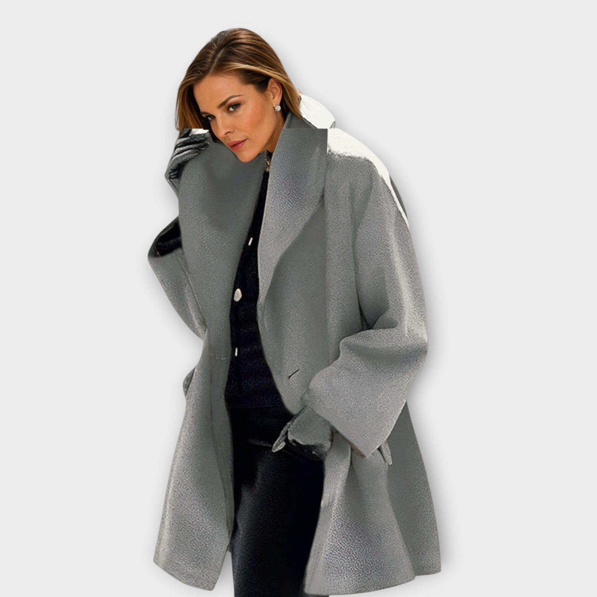 W&N™ | Luxury Windbreaker Coat with Elegant Warmth & Style