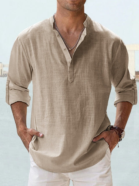 W&N™ | Classic Men's Linen Shirt