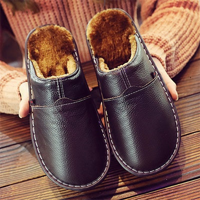 W&N™ | Waterproof Leather Slippers