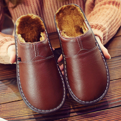 W&N™ | Waterproof Leather Slippers