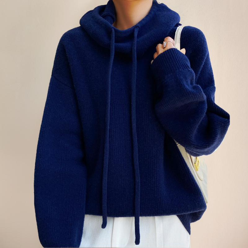 W&N™ | Luxe Merino Wool Hoodie Elegance