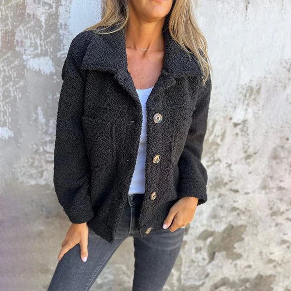 W&N™ | Stylish Short Wool Jacket with Lapels