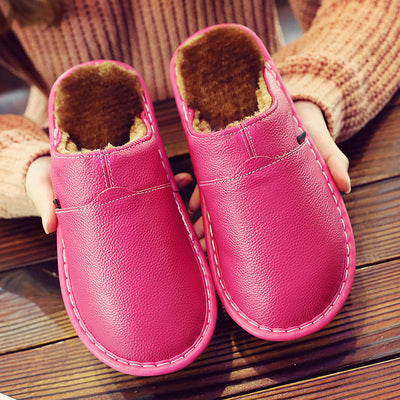W&N™ | Waterproof Leather Slippers